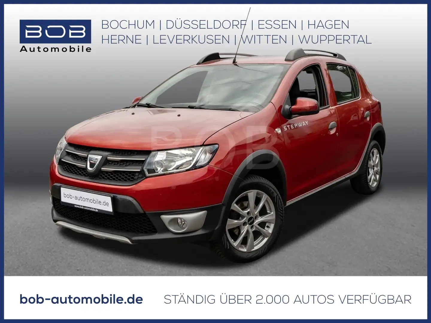 Dacia Sandero Stepway Prestige TCe 90 KLIMA PDC Tempom Rot - 1