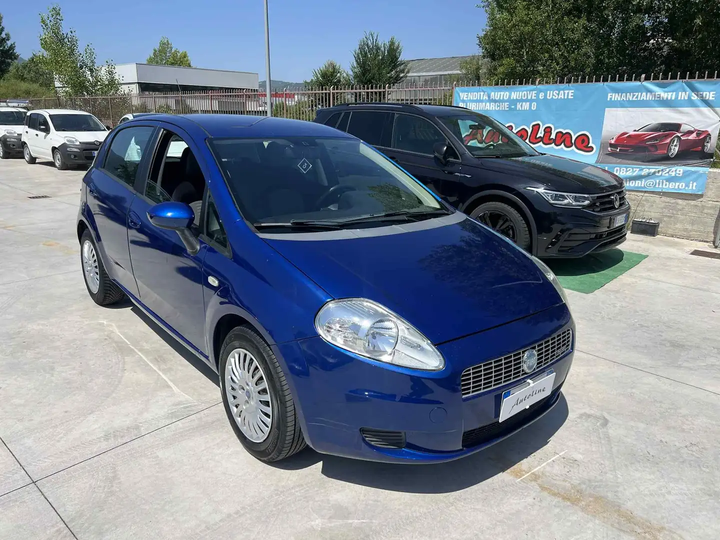 Fiat Grande Punto 5p 1.3 mjt 16v Dynamic 90cv -LEGGI NOTE-AUTOMATICA Blu/Azzurro - 1