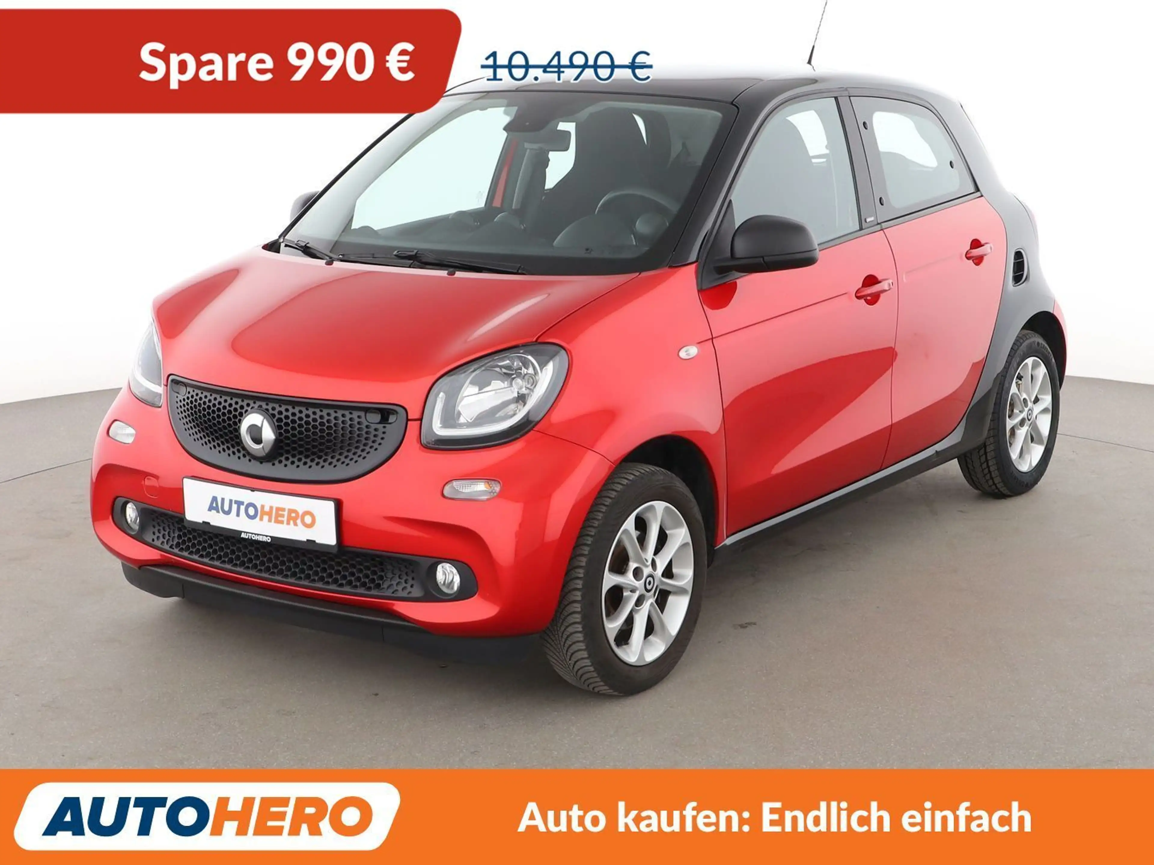 smart forFour 0.9 Turbo Basis passion*TEMPO*PDC*SHZ*BLUETOOTH*