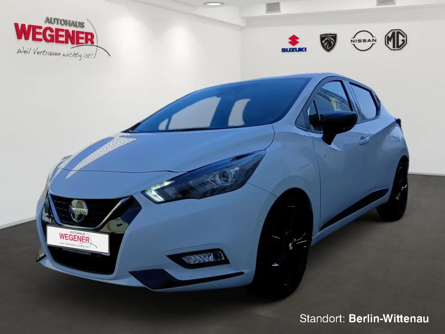 Nissan Micra MICRA N-SPORT AT LED Navi Kamera Alcantara Weiß - 1