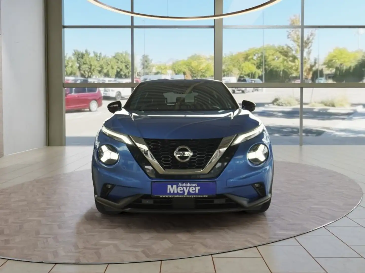 Nissan Juke Tekna 1.0 DIG-T Aut.19*Alu/LED/Navi/Keyless Blau - 2
