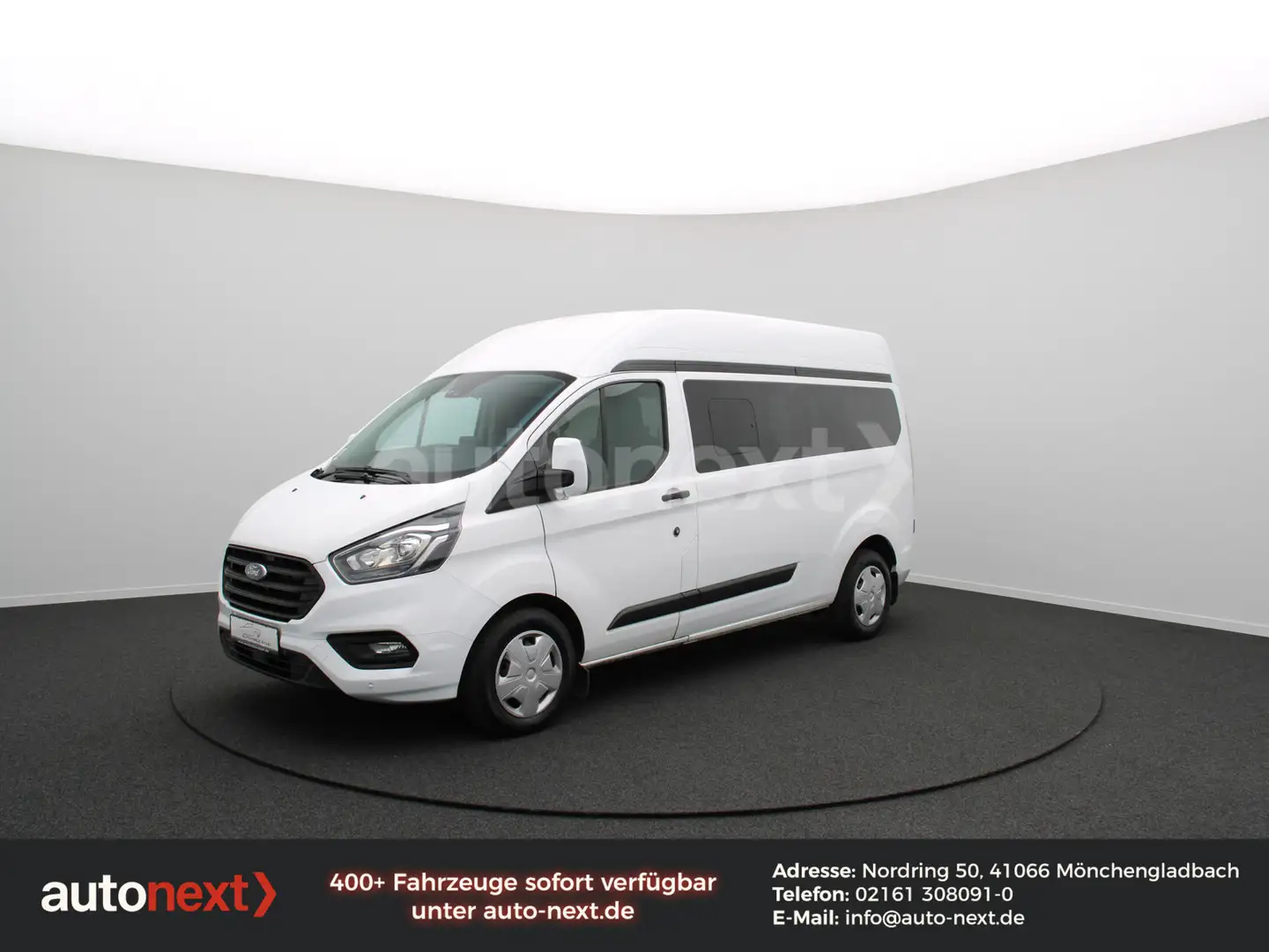 Ford Transit Custom *Hochdach* 2xKLIMA+KAMERA 7310 Blanco - 1