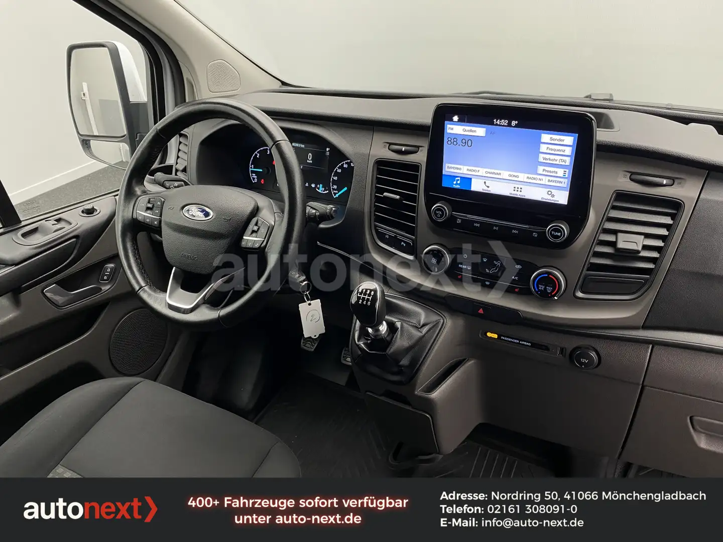 Ford Transit Custom *Hochdach* 2xKLIMA+KAMERA 7310 Blanco - 2