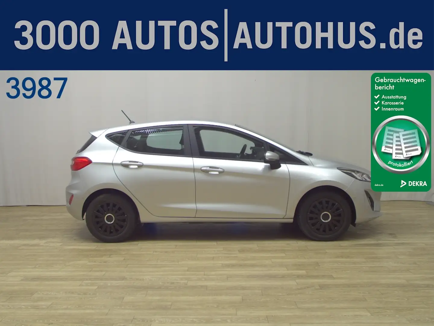 Ford Fiesta 1.5 TDCi Cool & Connect Navi ParkAss RFK Zilver - 1