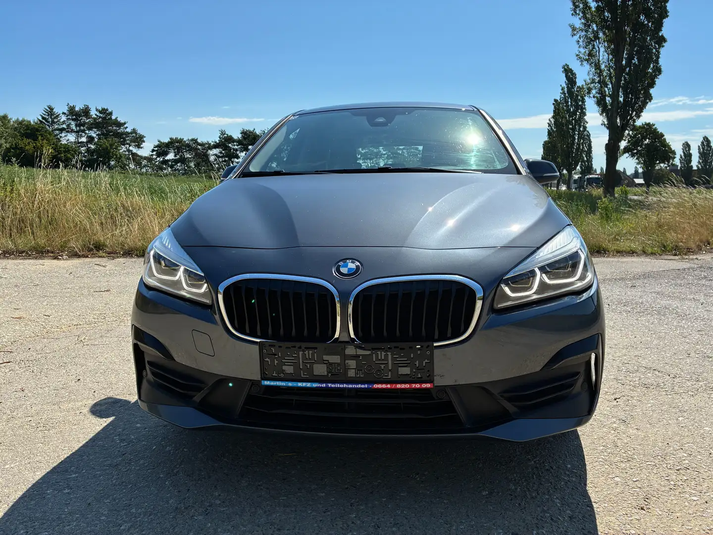 BMW 216 216 d Advantage*Sport*LED*Navi*TOP Grau - 2