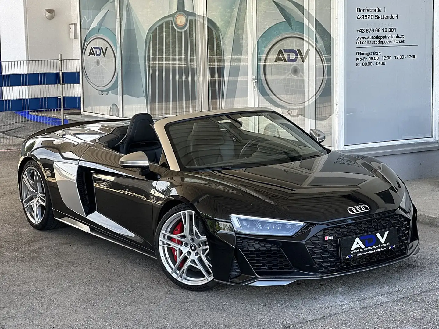 Audi R8 Spyder V10 performance quattro S-tronic Noir - 2