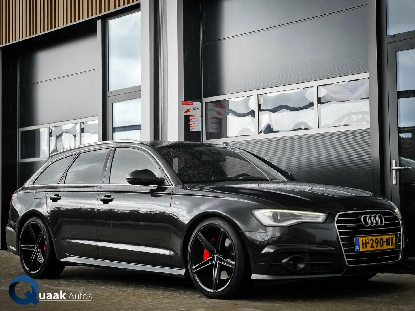 Audi A6 Avant 3.0 TDI 272PK Quattro S-Line | ACC | TREKHAA Zwart - 1