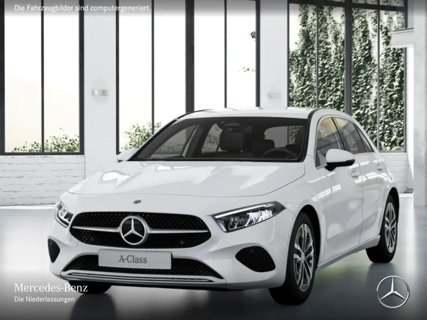 Mercedes-Benz A 180 PROGRESSIVE+AHK+LED+KAMERA+TOTW+7G Weiß - 2