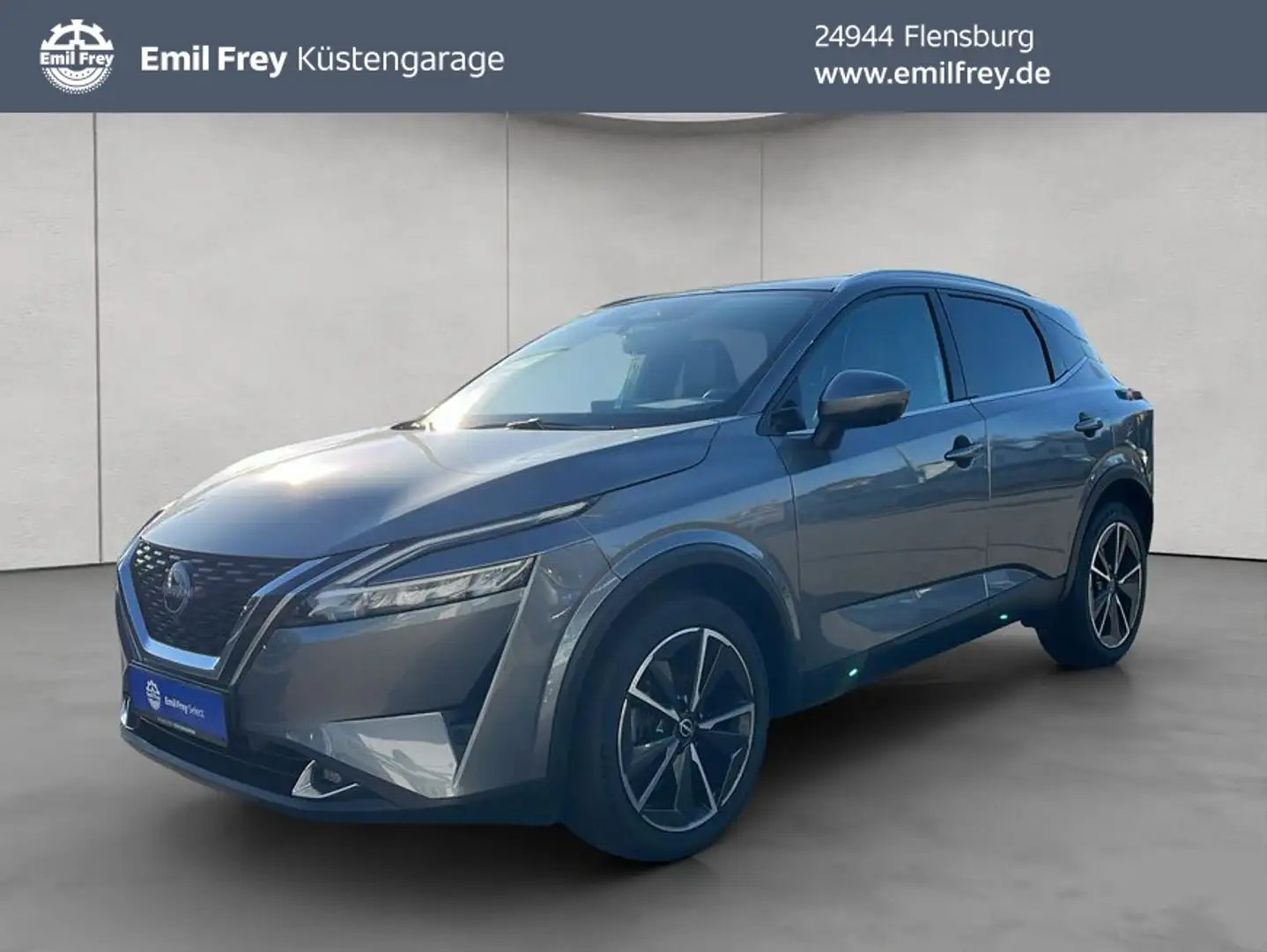 Nissan Qashqai 1.3 DIG-T MHEV Xtronic Tekna+ ACC/ LED/ Grijs - 1