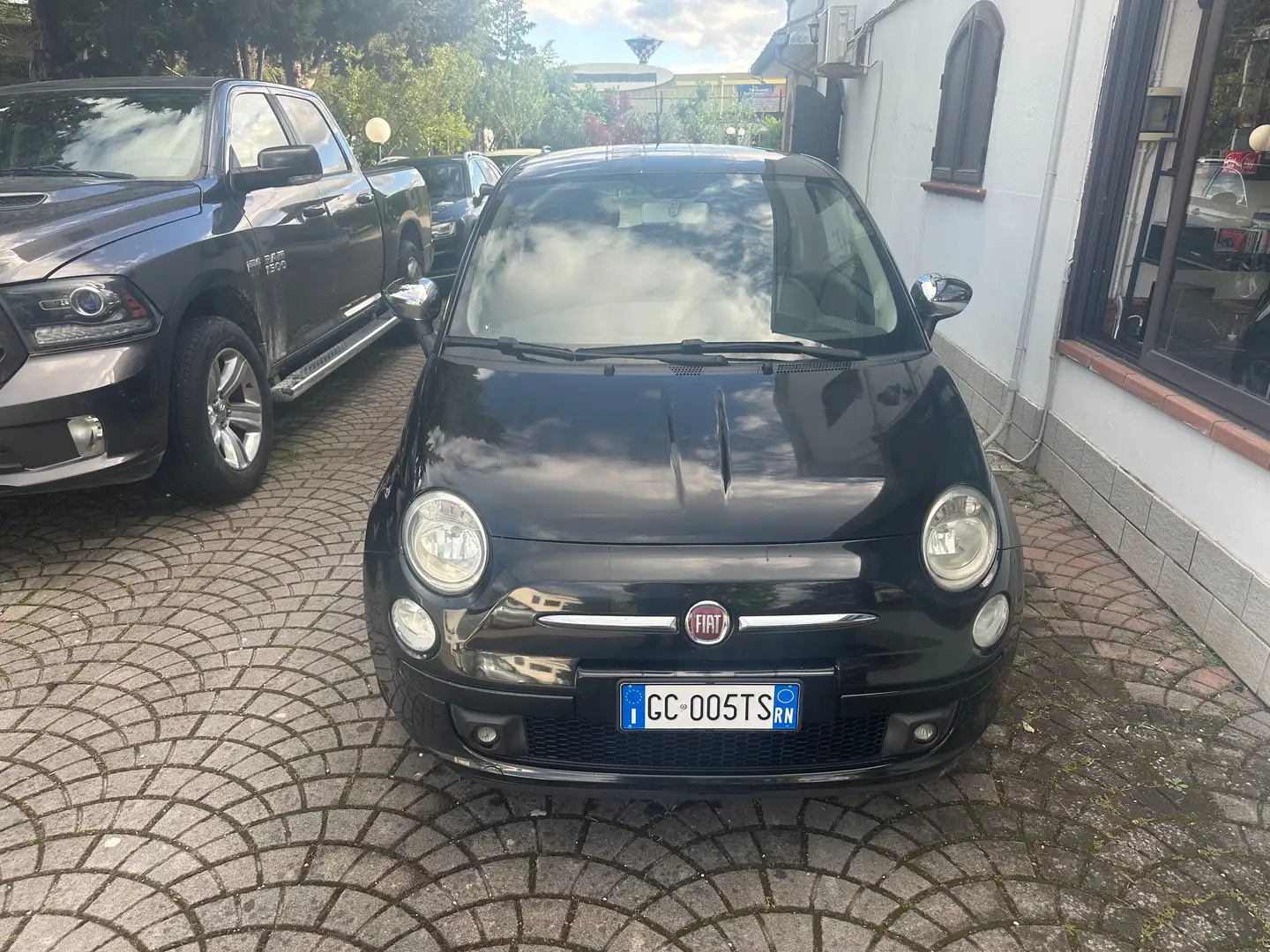 Fiat 500 1.2 Pop 69cv IDONEA PER NEOPATENTATI UNIPROPRIETAR Schwarz - 2