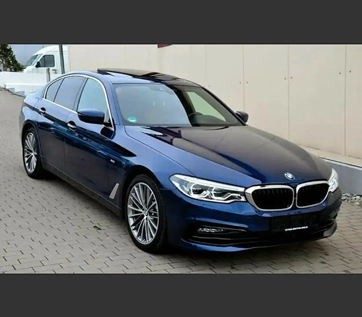 BMW 530 Baureihe 5 Lim. 530 d Sport Line Синій - 2