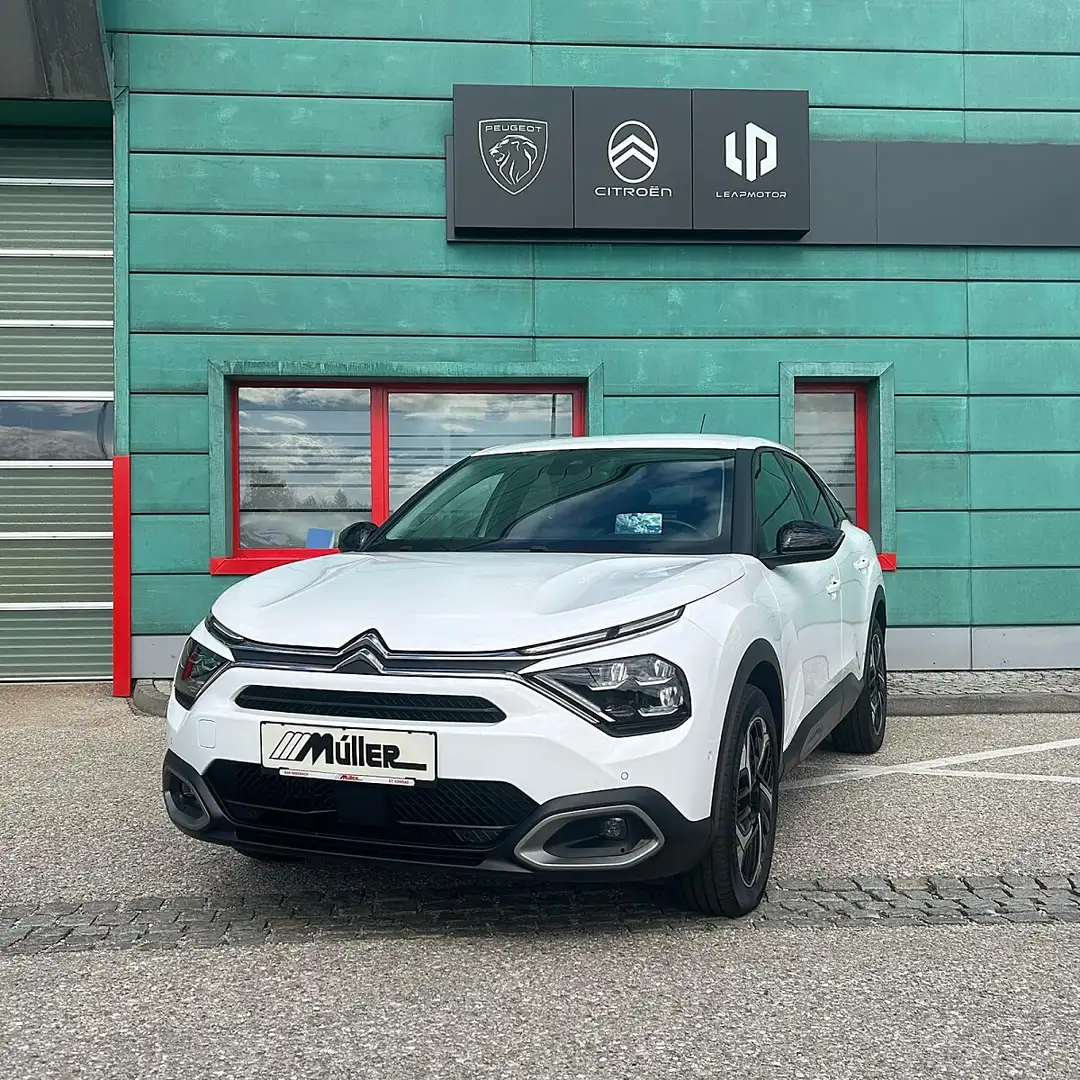 Citroen C4 Shine Edtioen 1,2 P.T. 131 PS EAT8 Weiß - 1