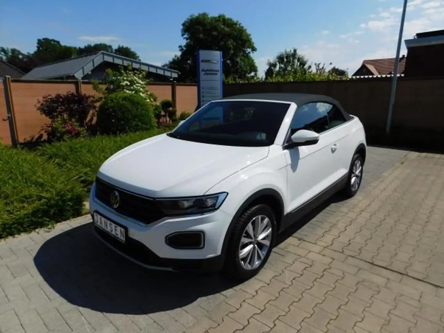 Volkswagen T-Roc Cabriolet Style DSG +ACC +LED +Navi Weiß - 1