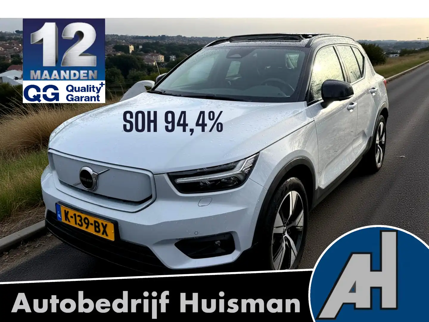 Volvo XC40 Recharge P8 AWD 300kW/408pk Aut. R-Design PANORAMA Silber - 1