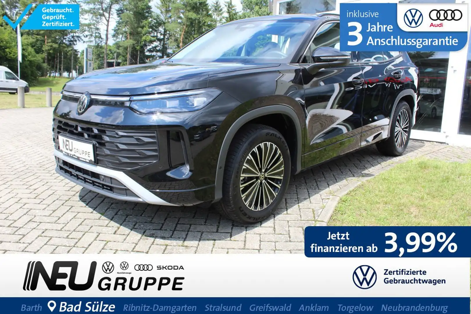 Volkswagen Tayron Life 1.5 eTSI DSG LED HZ ACC Rfk LM GJR Schwarz - 1