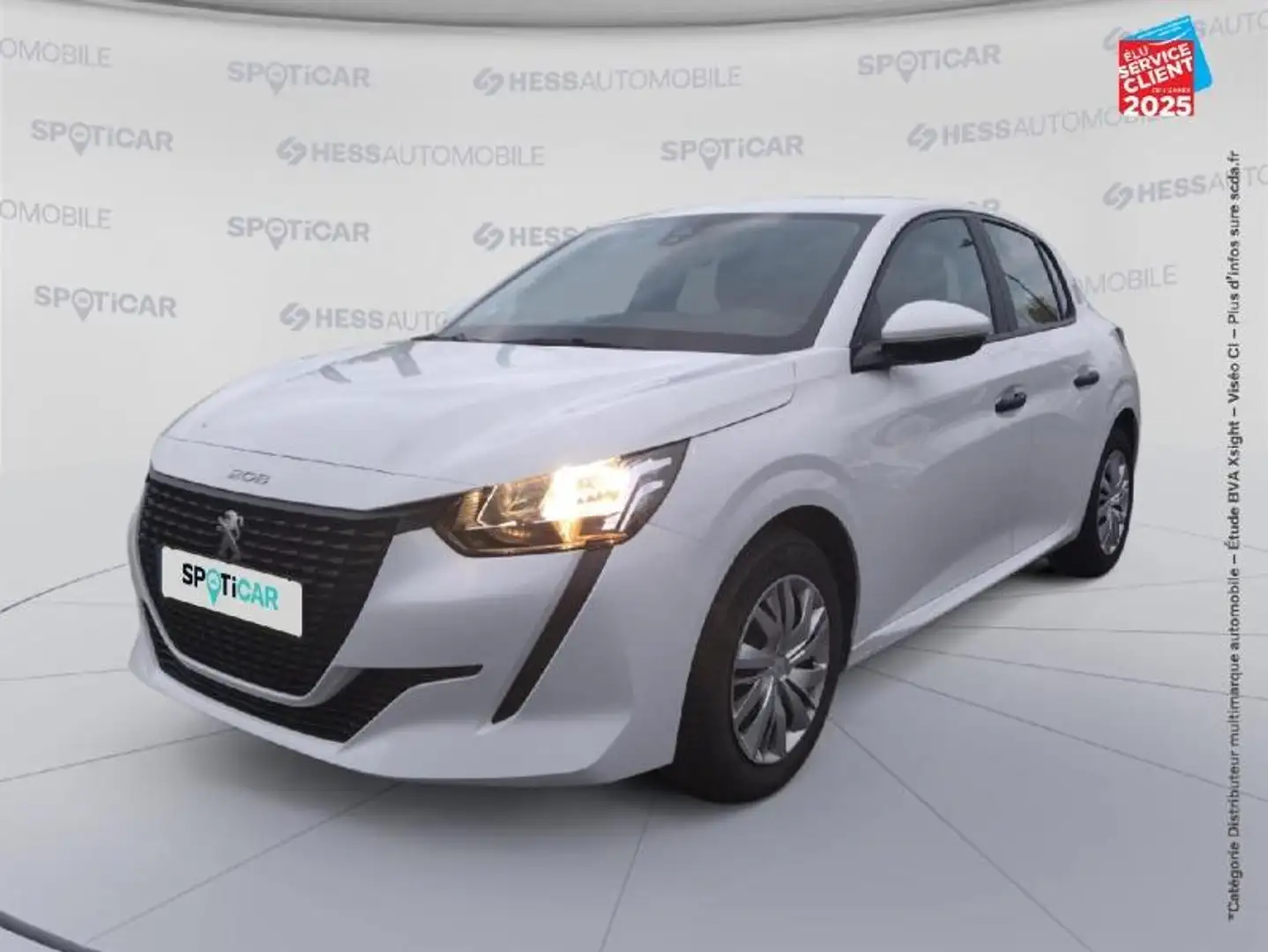 Peugeot 208 1.5 BlueHDi 100 Premium Pack GPS Carplay Weiß - 1