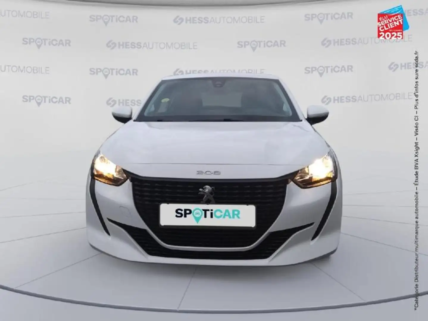 Peugeot 208 1.5 BlueHDi 100 Premium Pack GPS Carplay Weiß - 2