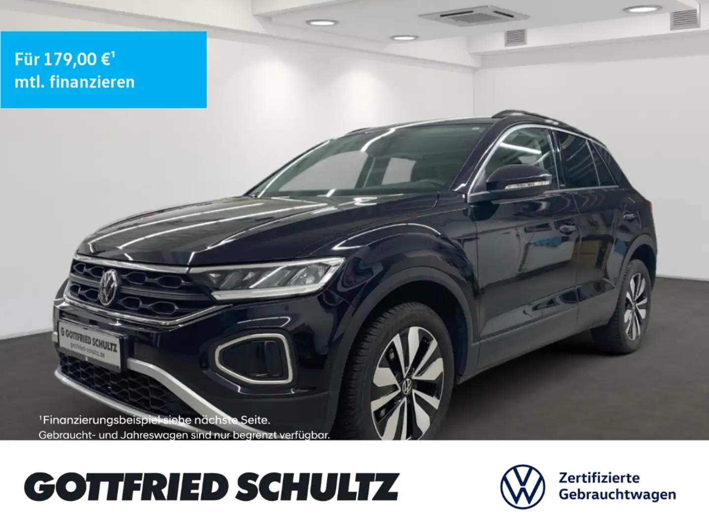 Volkswagen T-Roc Move 1.0 TSI LED App-Connect Sitzheizung Noir - 1