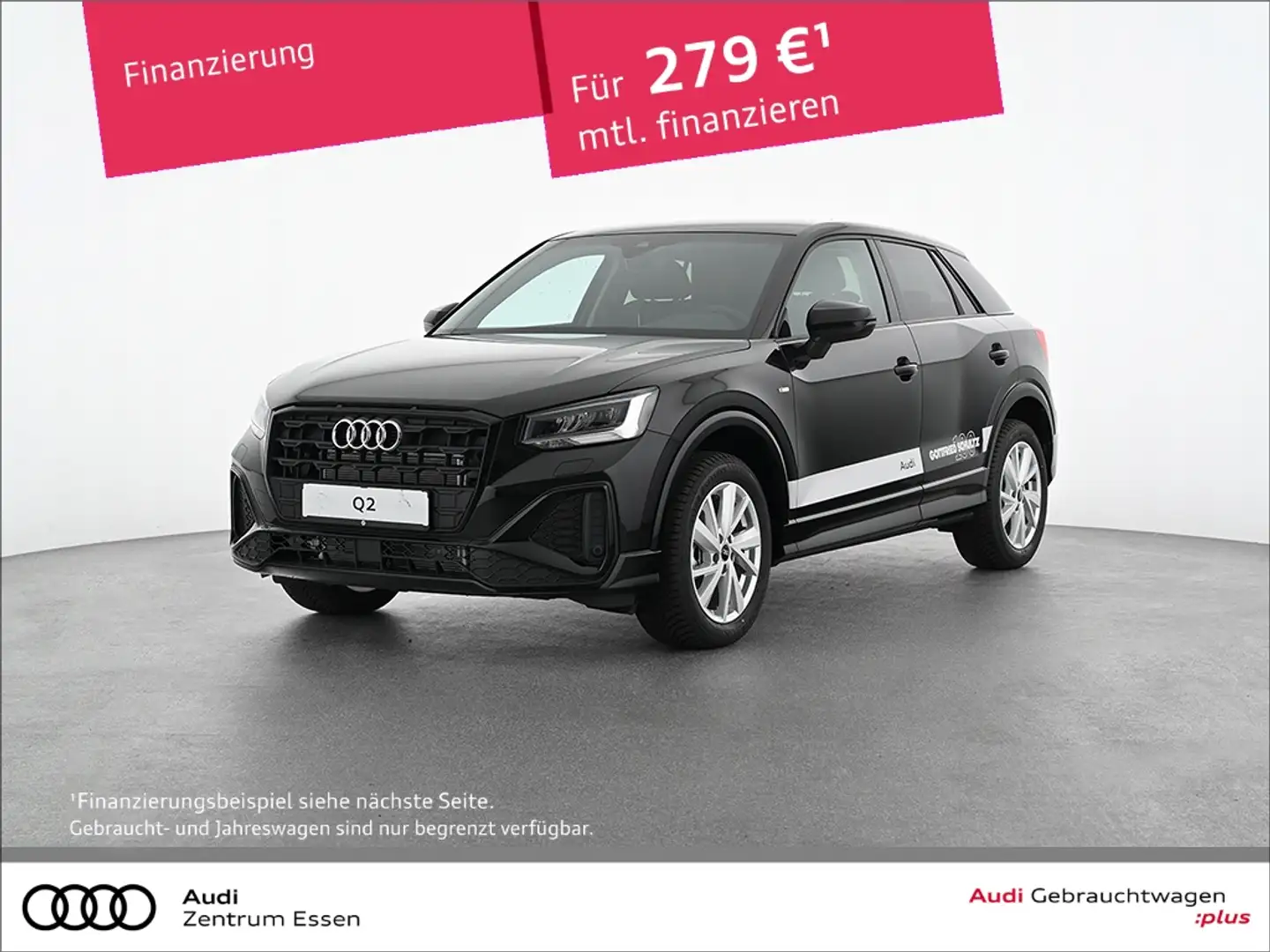 Audi Q2 LINE 110(150) KW(PS) 35 TFSI S line Schwarz - 1