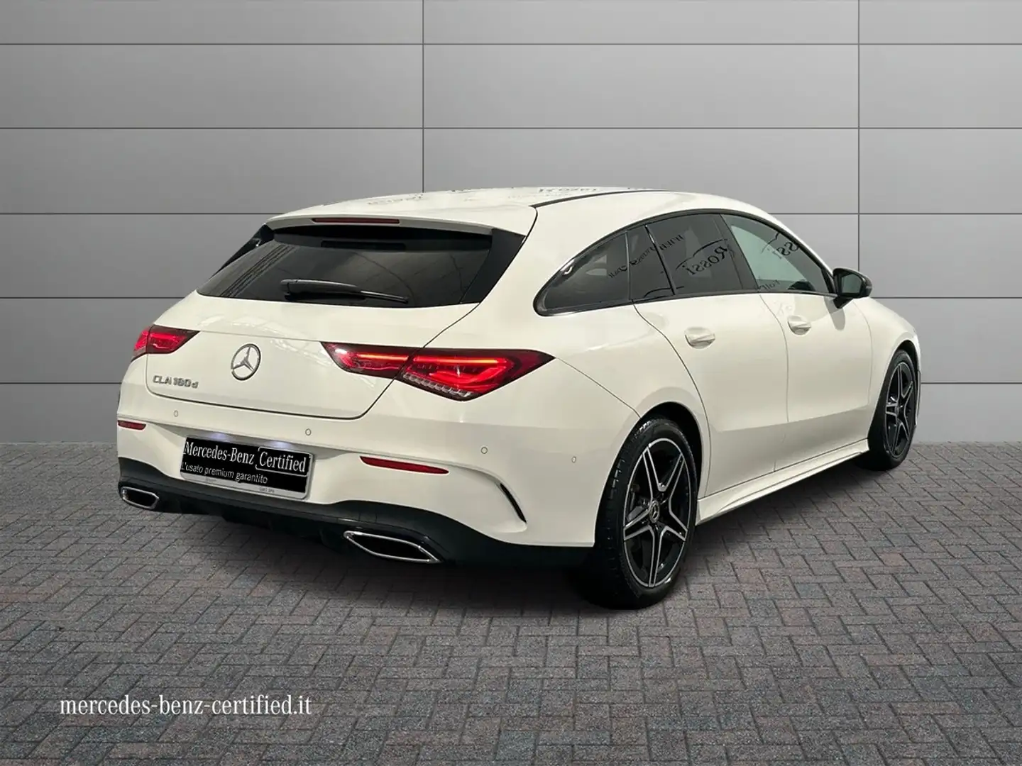 Mercedes-Benz CLA 180 180 d Premium auto Bianco - 2