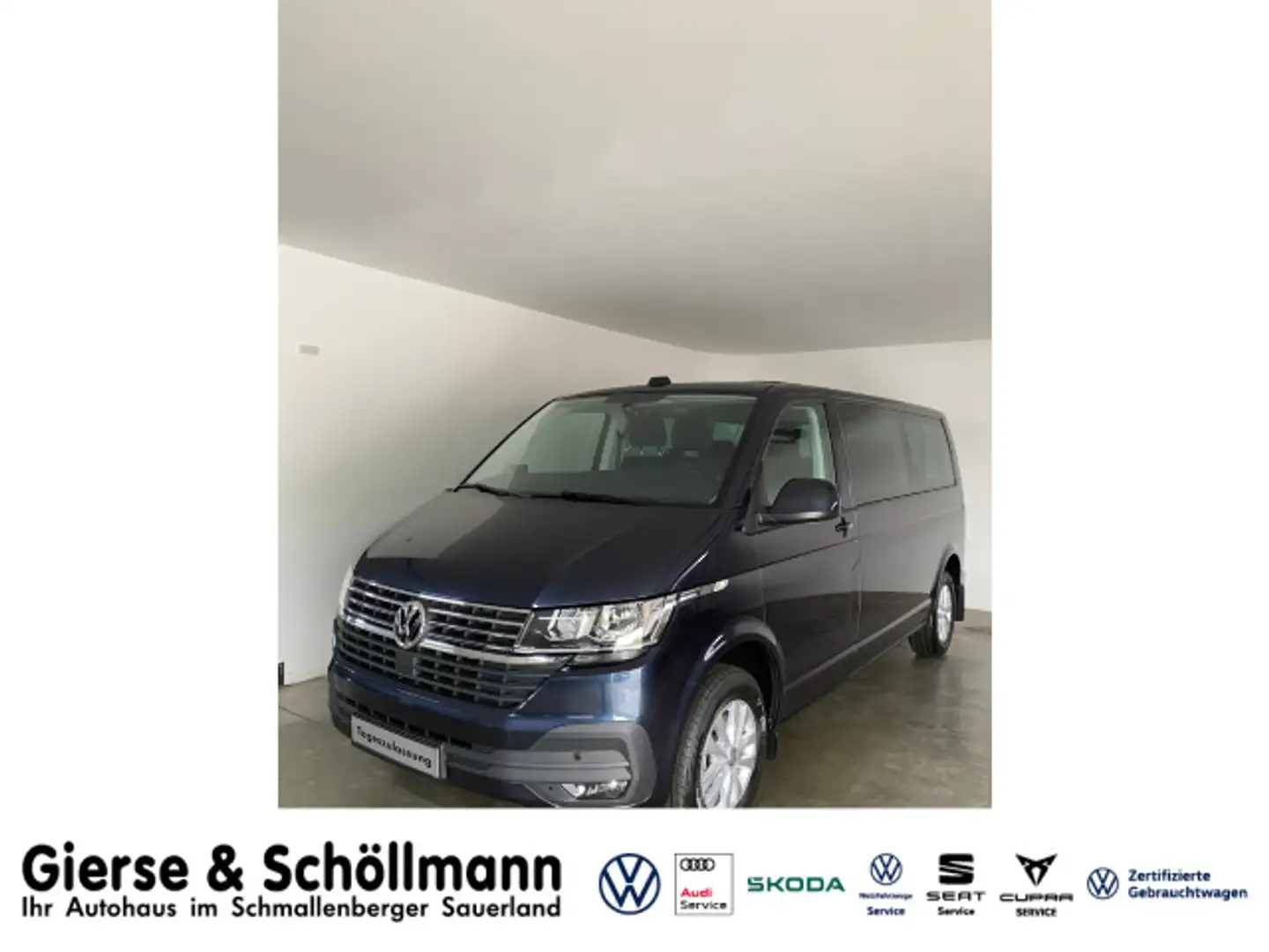 Volkswagen T6.1 Caravelle Comfortline 2.0 TDI DSG L.R. AHK Blau - 1