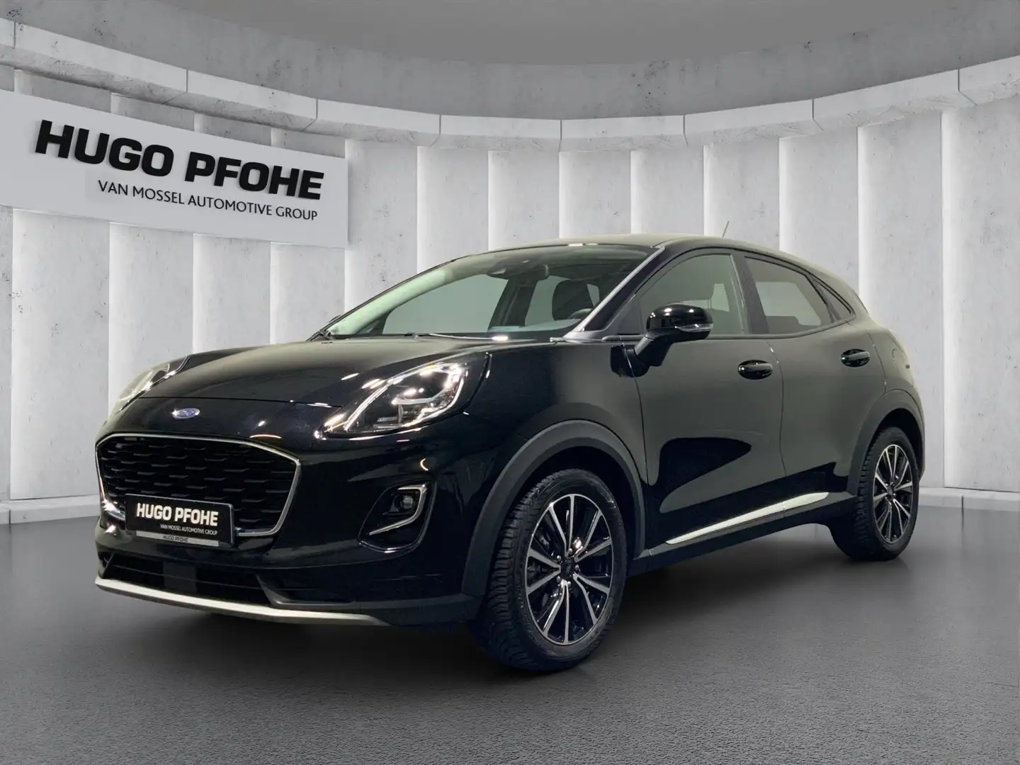 Ford Puma Titanium Design 1.0 l EcoBoost MHEV | LED | NAVI | Schwarz - 1