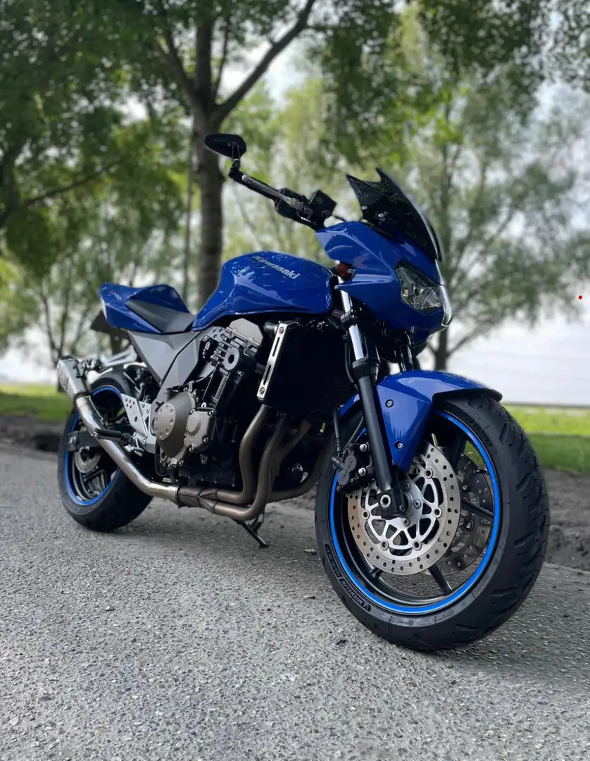 Kawasaki Z 750 Blauw - 1