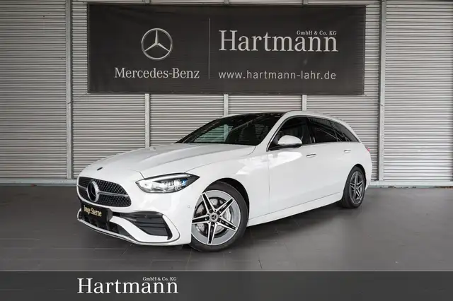 Mercedes-Benz C 300 d T AMG Premium Plus Fahrassistenz HUD AHK AMG Line Pano. Dach/Distronic/KeylessGo/Styling/Autom./Klima/Park Assist.