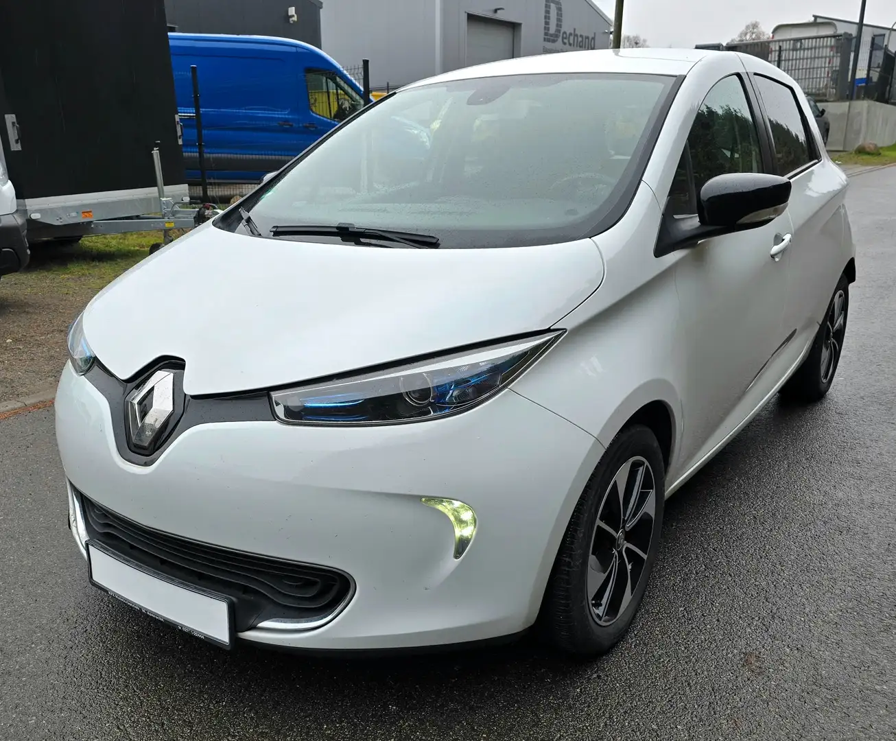 Renault ZOE Intens 41kW Akku! TÜV NEU! 2.Hd.! Navi!... Weiß - 2