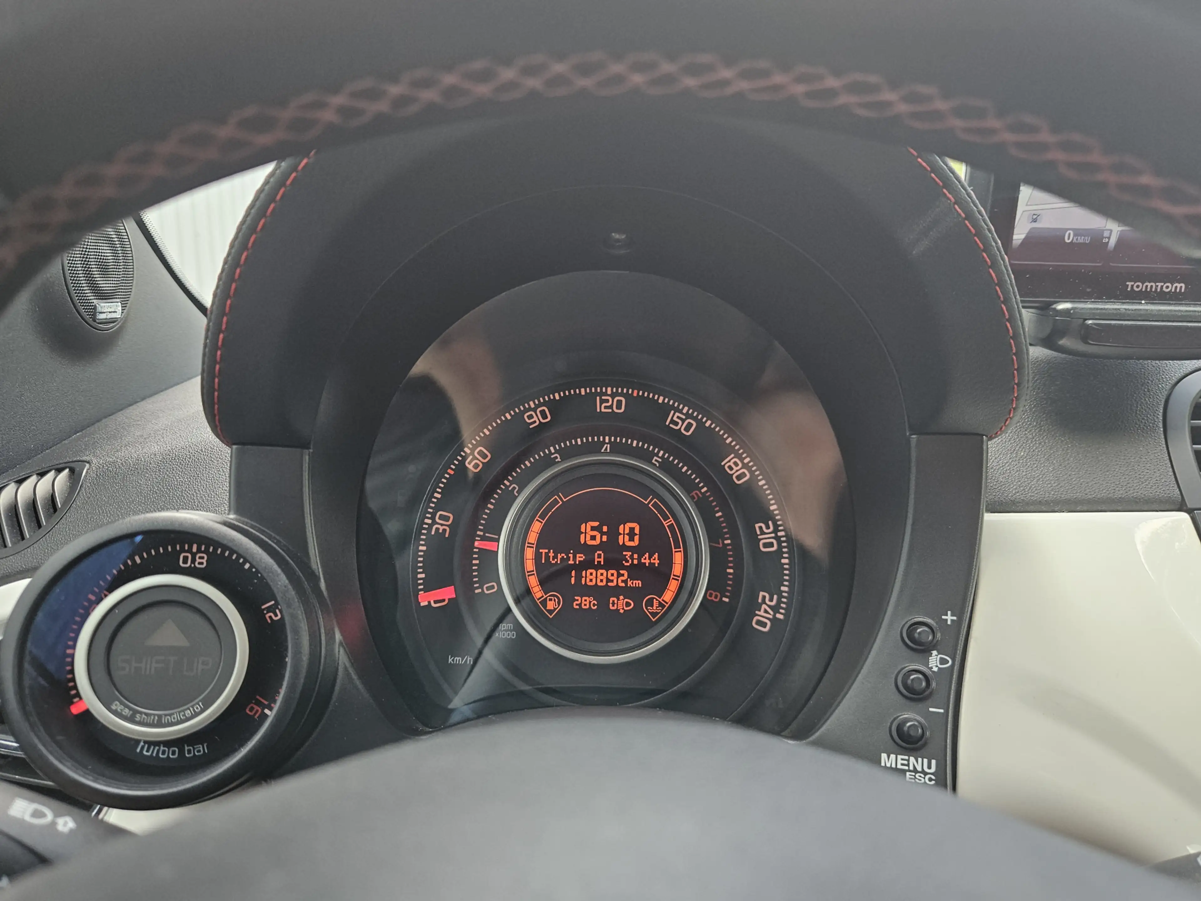 Fiat 500 Abarth 1.4-16V / Dealer Onderhouden/ Leer/ Airco! — photo 17