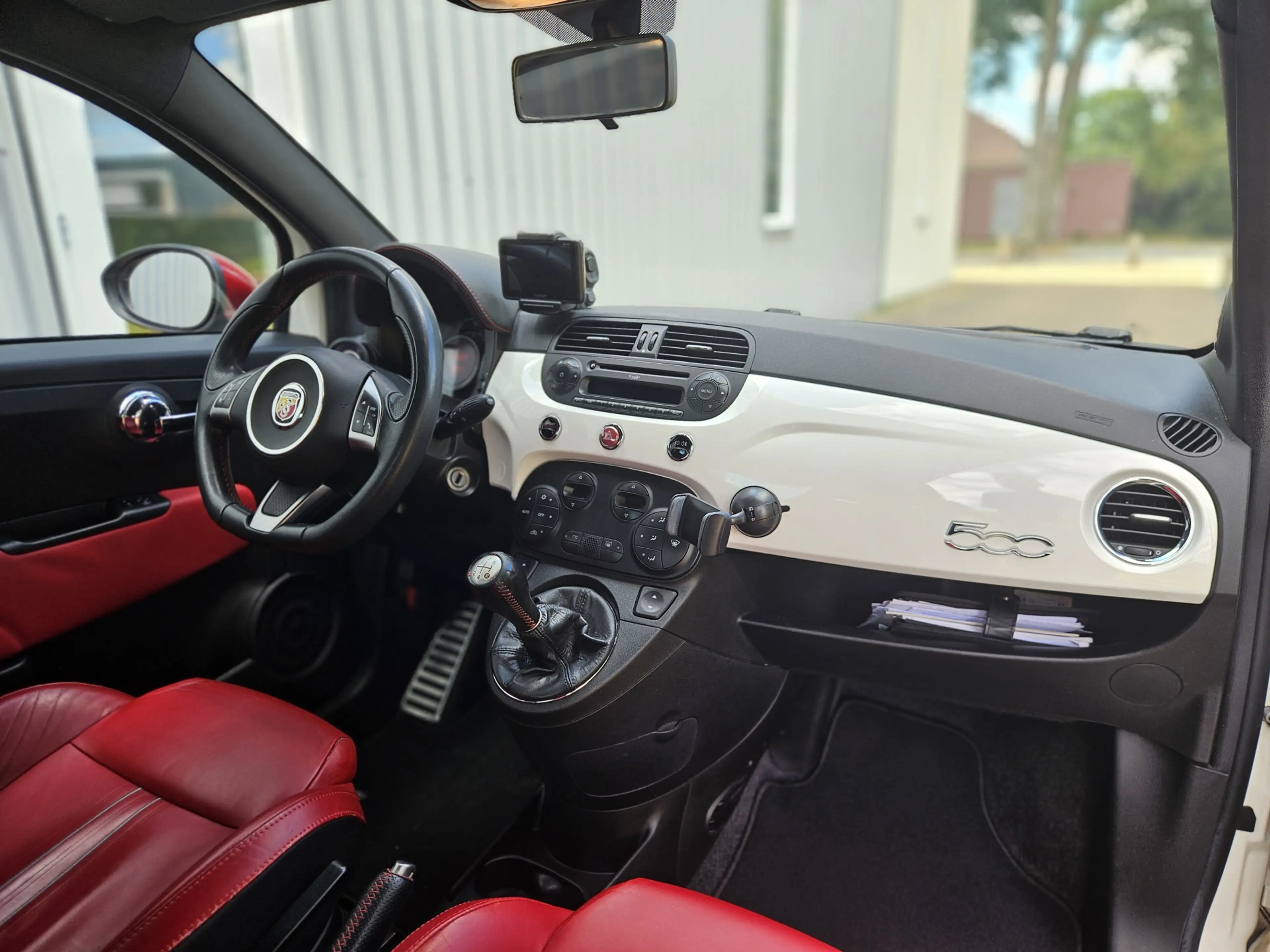 Fiat 500 Abarth 1.4-16V / Dealer Onderhouden/ Leer/ Airco! — photo 9