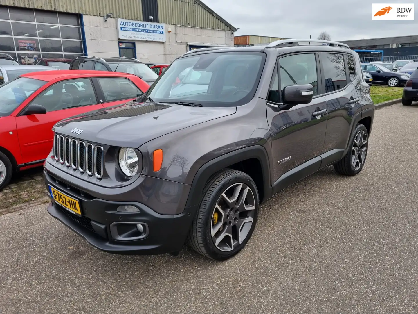Jeep Renegade 1.4 MultiAir Limited 136pk 6-Bak Bj:2018 Gris - 1