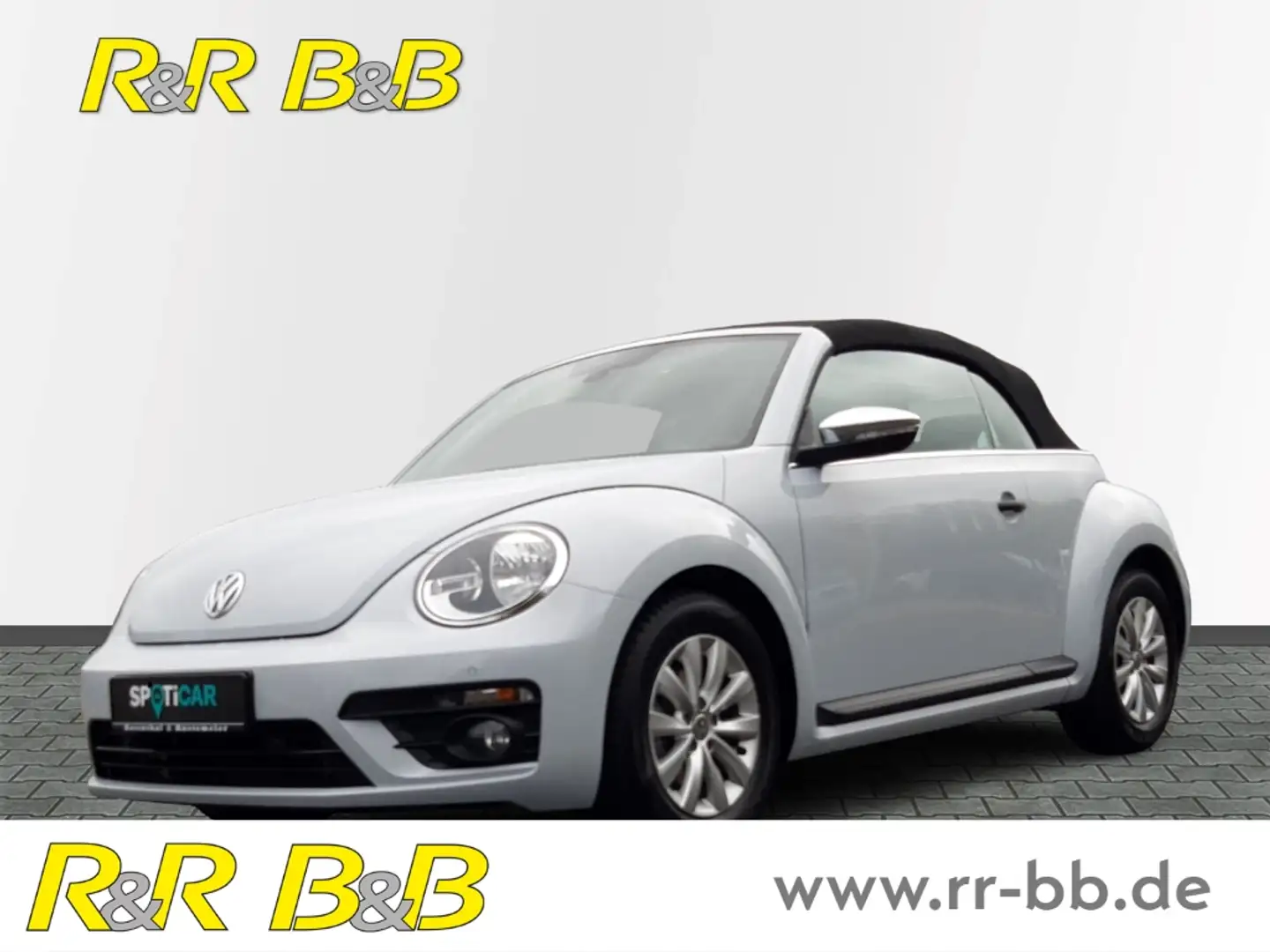 Volkswagen Beetle Cabriolet Basis BMT NAVI SITZHEIZUNG PARKPILOT KLI Blanc - 1