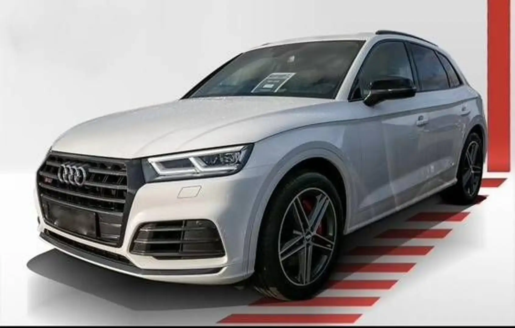 Audi SQ5 3.0 TDI qua CAMÉRA AHK NAVI LED PANO Blanc - 1