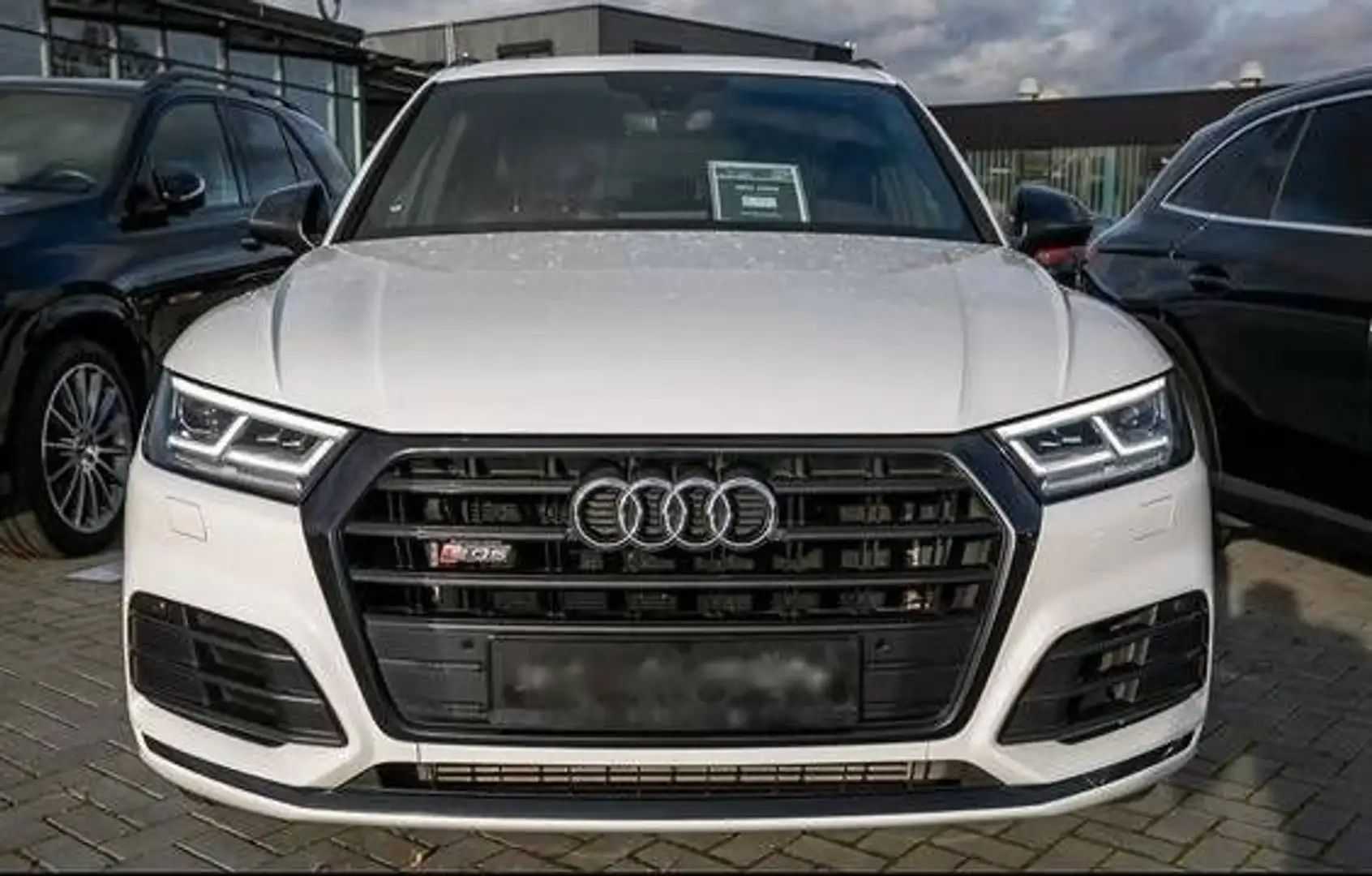 Audi SQ5 3.0 TDI qua CAMÉRA AHK NAVI LED PANO Blanc - 2