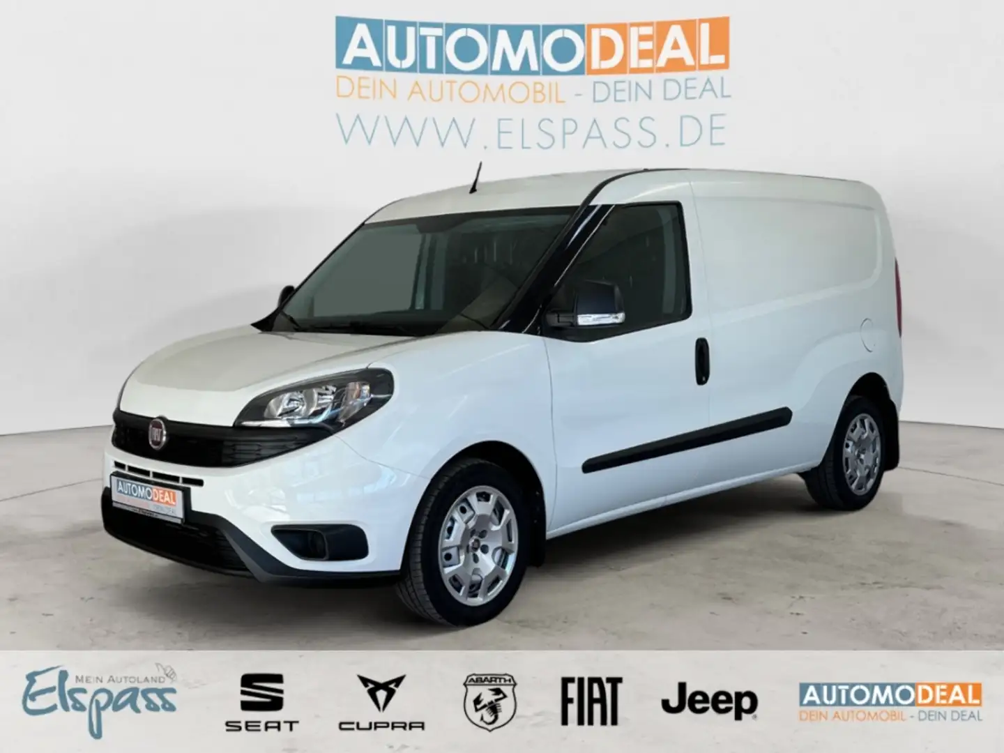 Fiat Doblo MAXI NAV AHK TEMPOMAT PDC BLUETOOTH DAB KLIMA MULT Weiß - 1