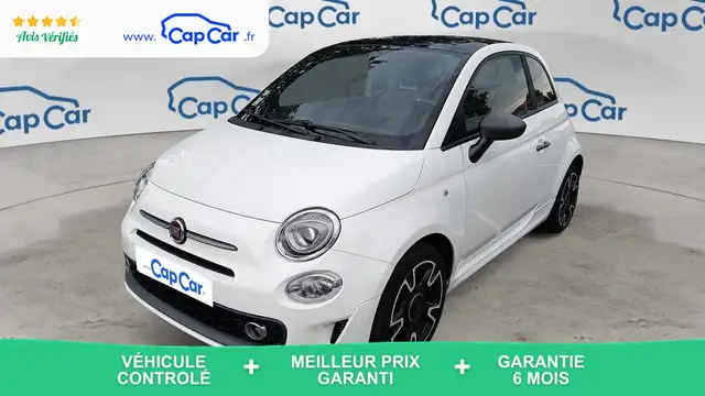 2018 Fiat 500 in White for sale