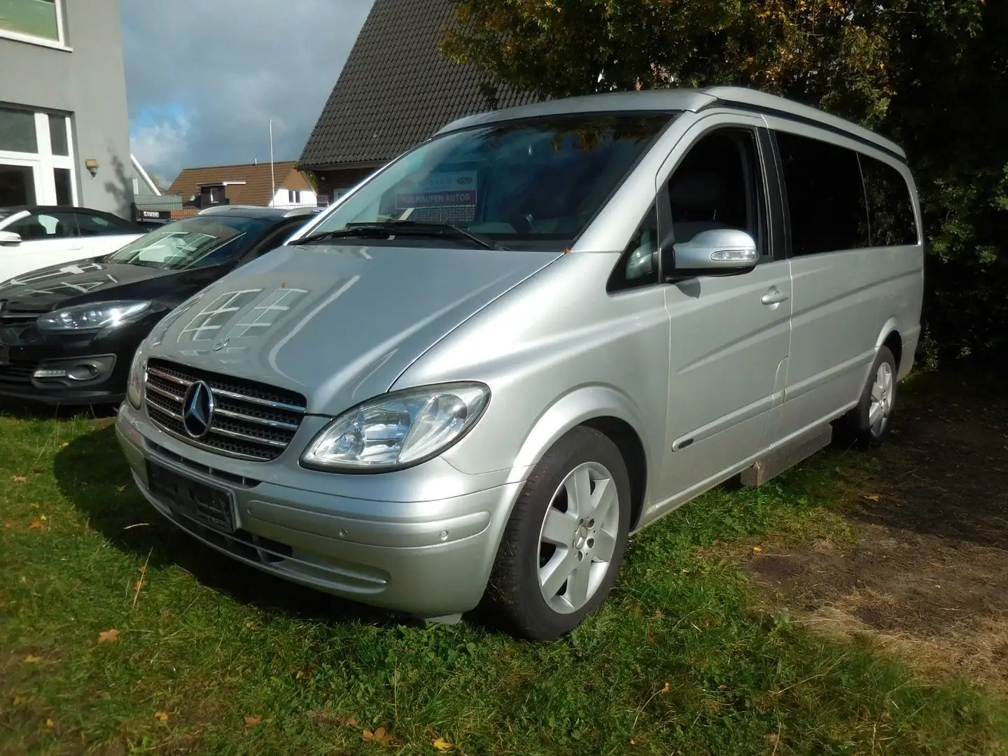 Mercedes-Benz Viano Fun 3.0 CDI lang.Behinderteng.Aufstelldach Argent - 2