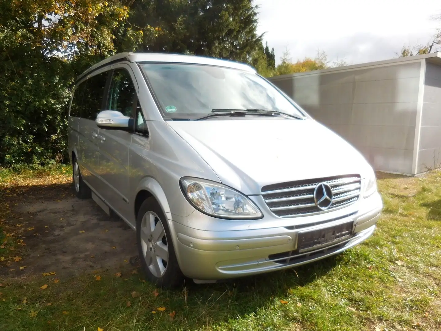 Mercedes-Benz Viano Fun 3.0 CDI lang.Behinderteng.Aufstelldach Argent - 1