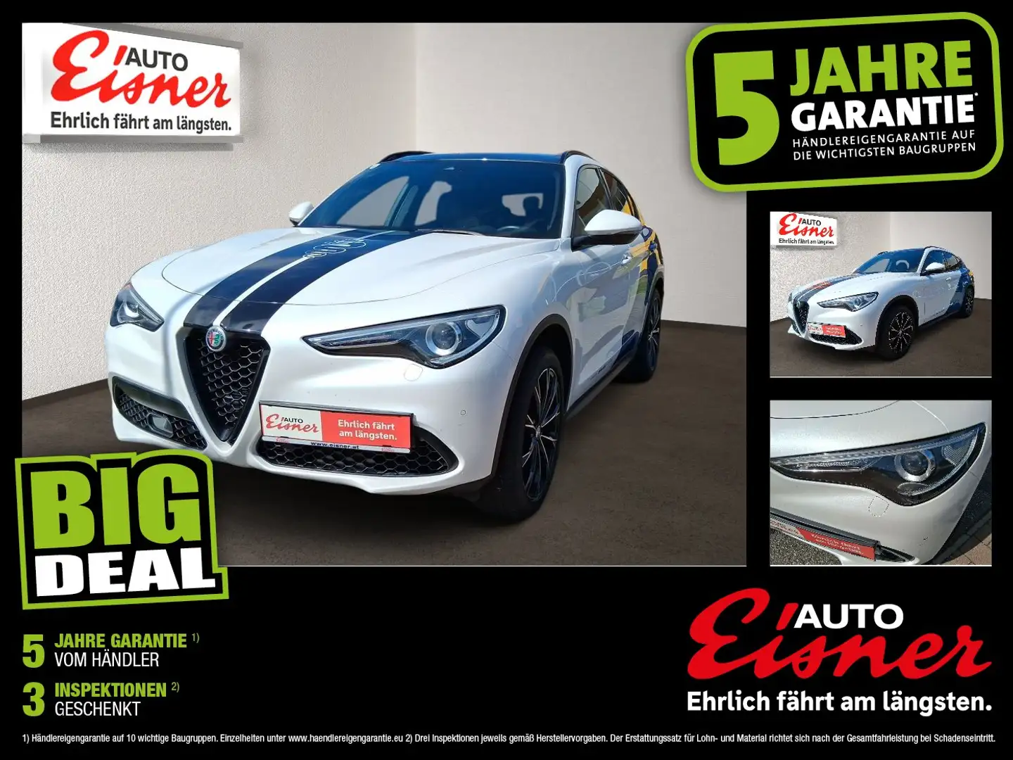 Alfa Romeo Stelvio 2.2 JTDM Super Q4 Weiß - 1