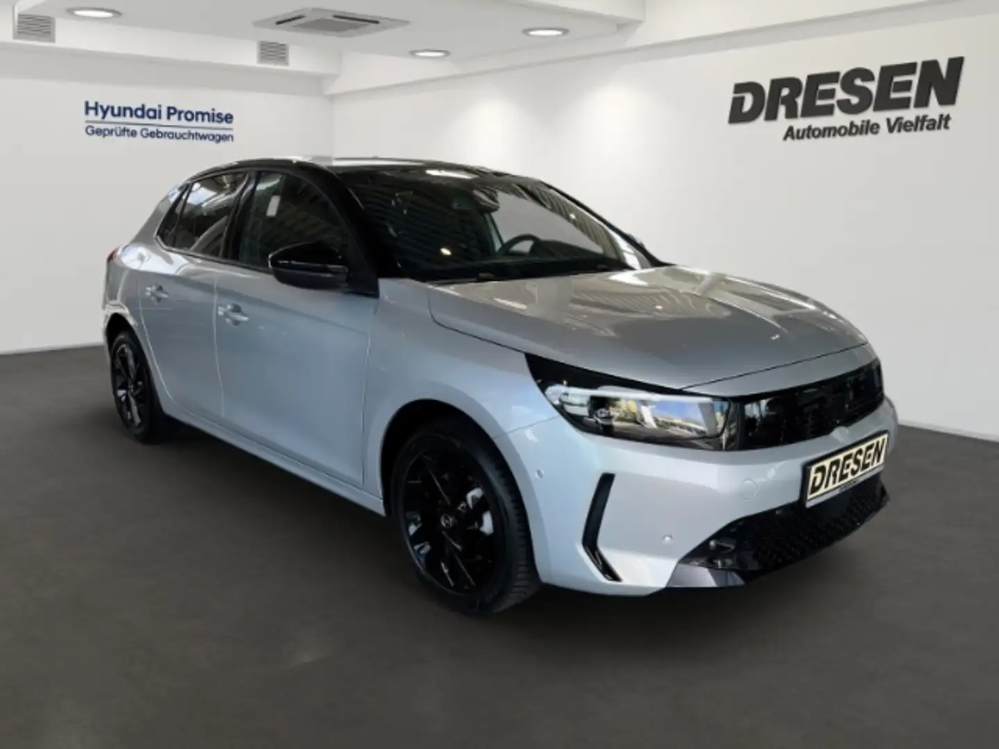 Opel Corsa EU6e F 1.2 Turbo GS 5Tg.+Navigation+Kamera+Sitzhei Argent - 2