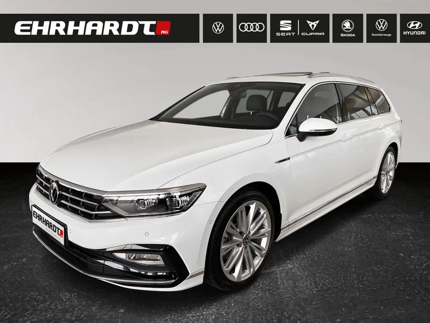 Volkswagen Passat Variant 2.0 TDI DSG Elegance R-Line PANO*STHZG*AHK*HUD*... Blanc - 1