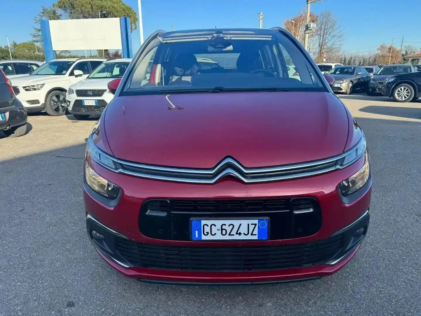 Citroen Grand C4 SpaceTourer 1.5 bluehdi SHINE Automatica Full OPT - GC624JZ Rosso - 2