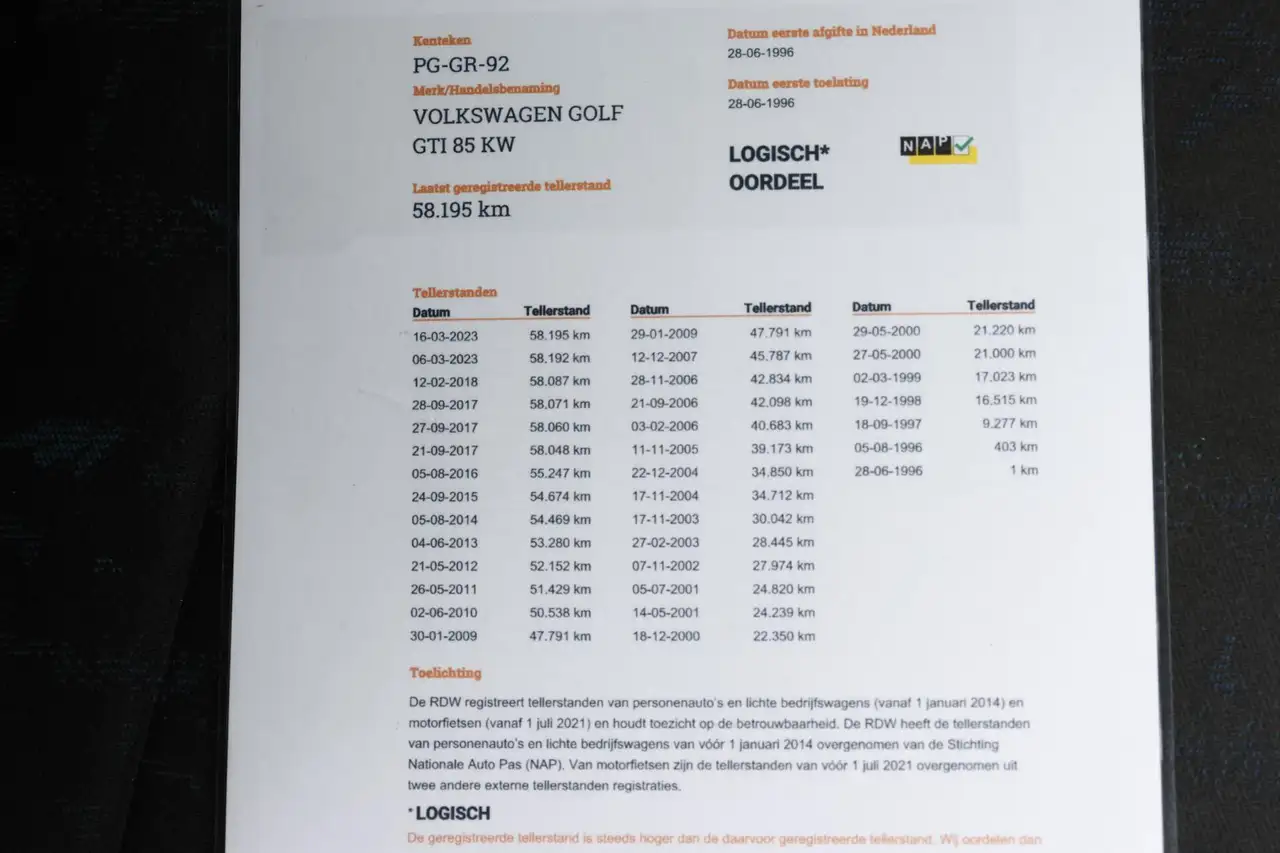 Volkswagen Golf GTI 2.0 |Origineel NL | 116PK |, foto 5