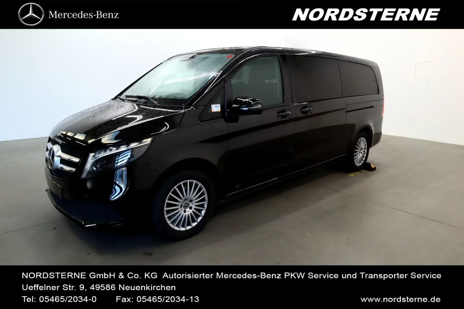 Mercedes-Benz V 300 V 300 d wie Avantgarde EDITION EL Distronic AHK Noir - 1