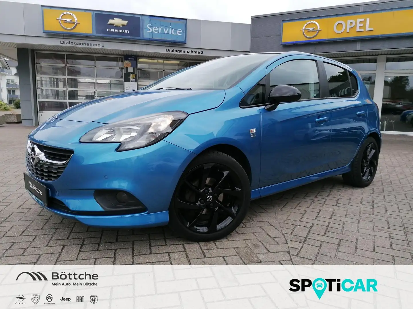 Opel Corsa 5trg 1.4 ON ecoFlex PDC/Shz/IntelliLink/Klima Blau - 1