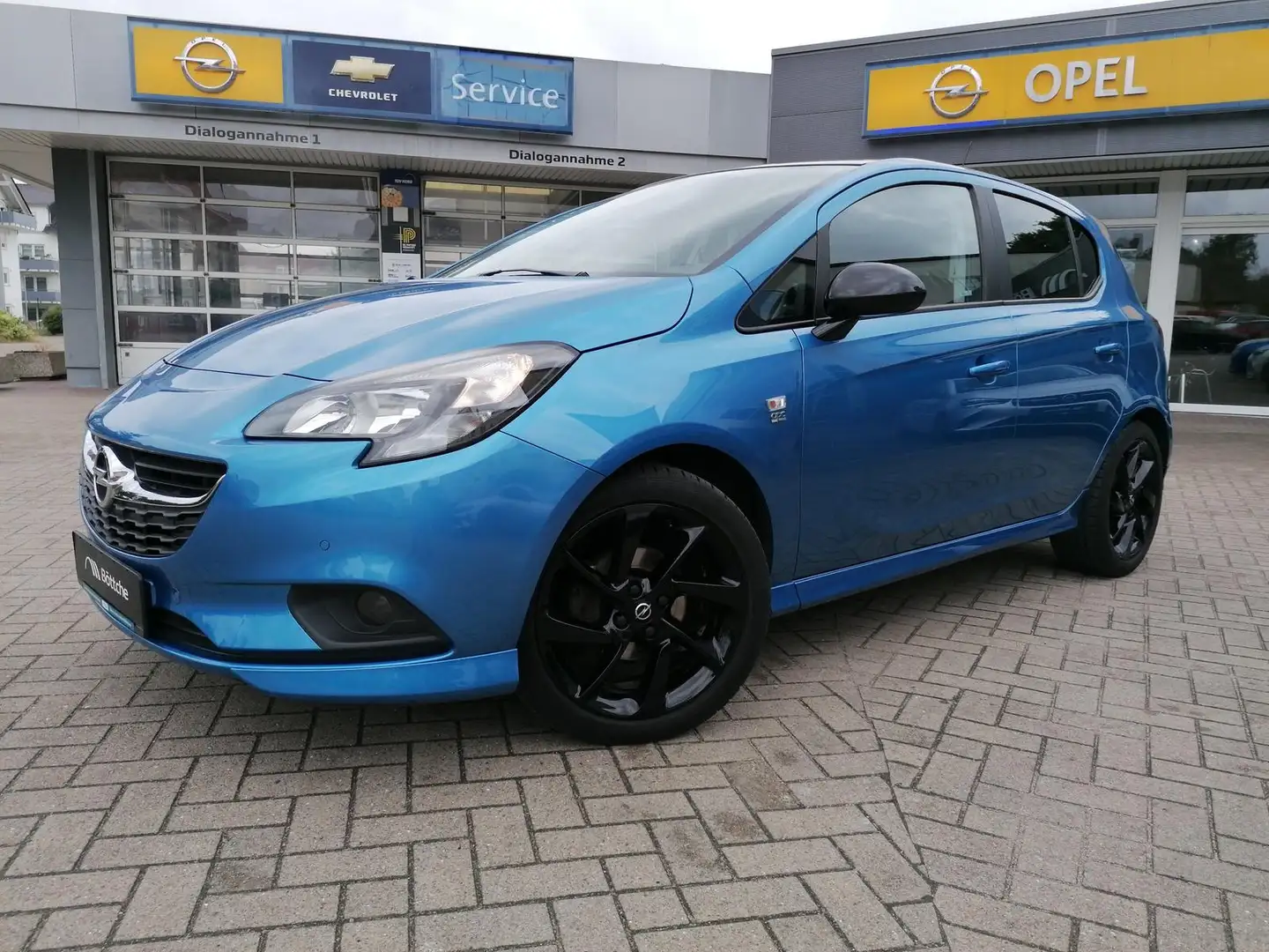 Opel Corsa 5trg 1.4 ON ecoFlex PDC/Shz/IntelliLink/Klima Blau - 2