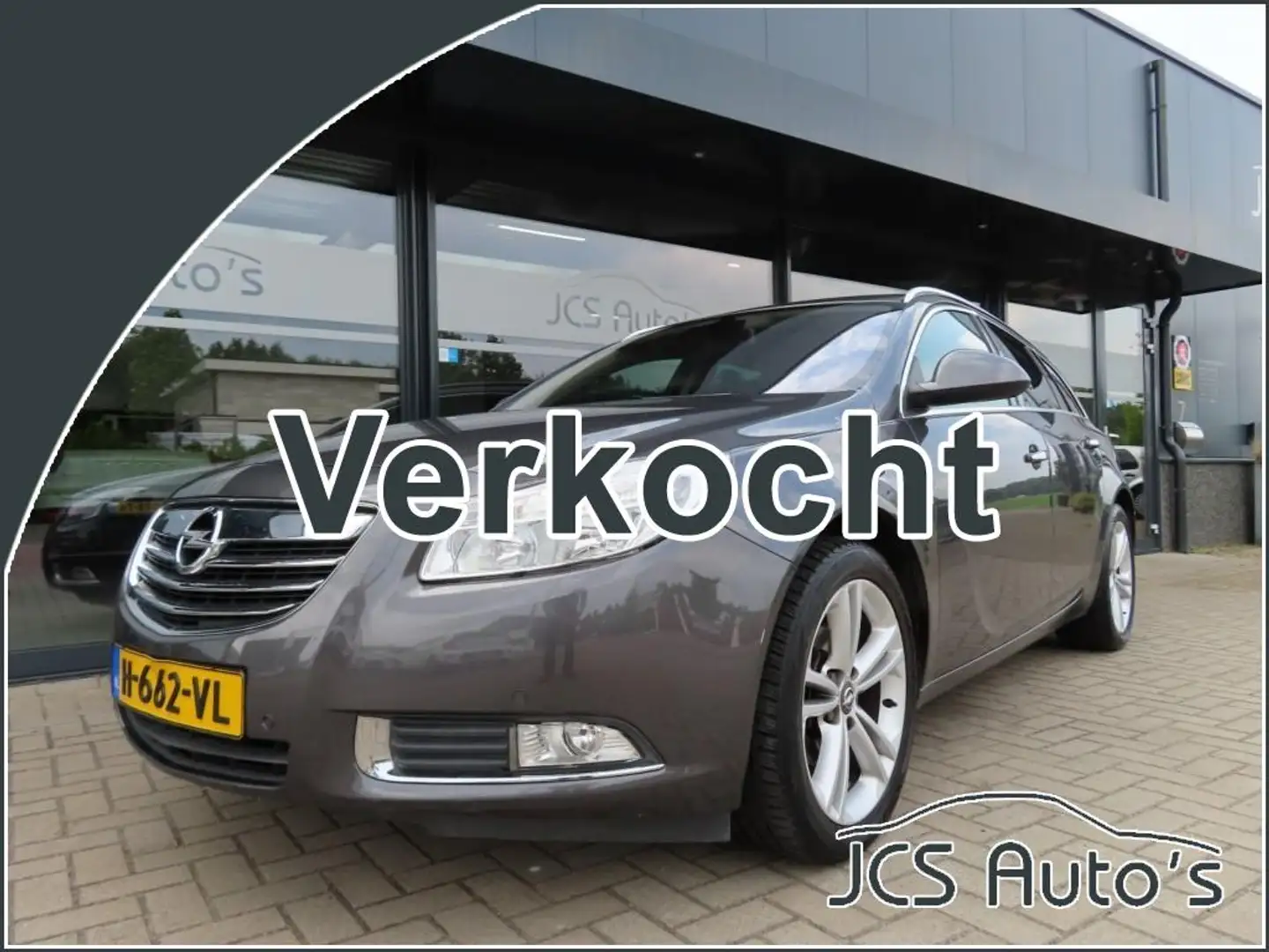 Opel Insignia 1.8 BNS Edition Ecc Navi 2x Pdc Trekhaak 2010 Gris - 1