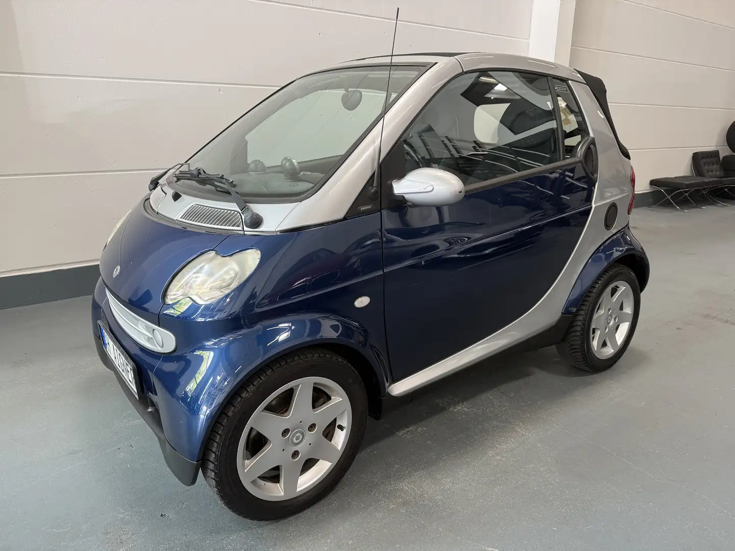 smart forTwo Cabrio Basis Klima*Automatik*CD_Radio Blau - 1