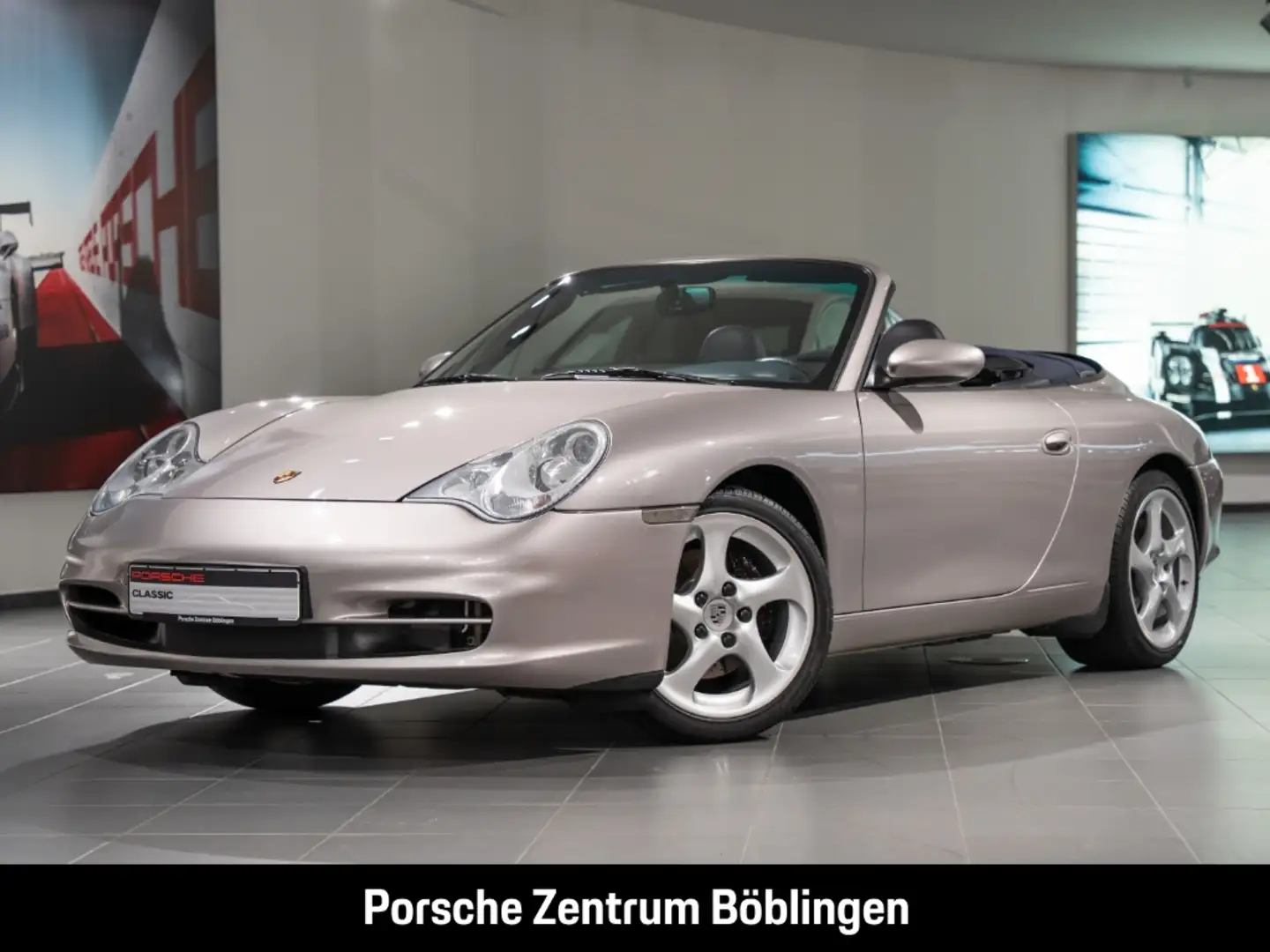 Porsche 996 911 Carrera Cabrio El.Sitze Bi-Xenon Tempomat Silber - 1